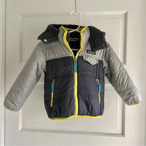 Patagonia 2T Reversible Tribbles Hoody Smolder Blue